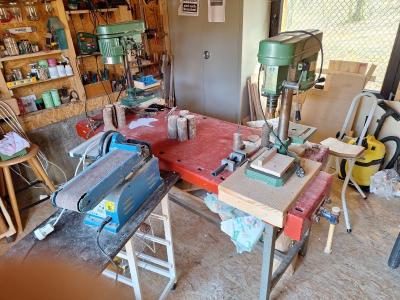 Holzwerkstatt innen